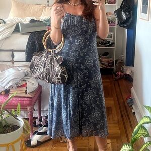 Madewell spaghetti strap summer dress